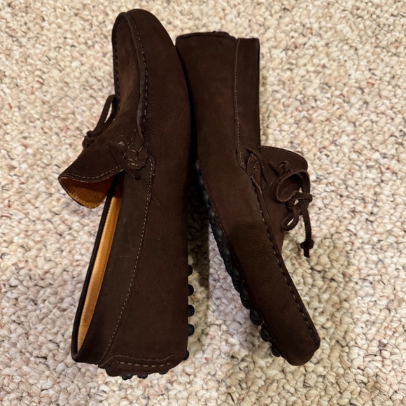 Saks Fifth Avenue Leather Driving Loafer Men Size 9 main image 5